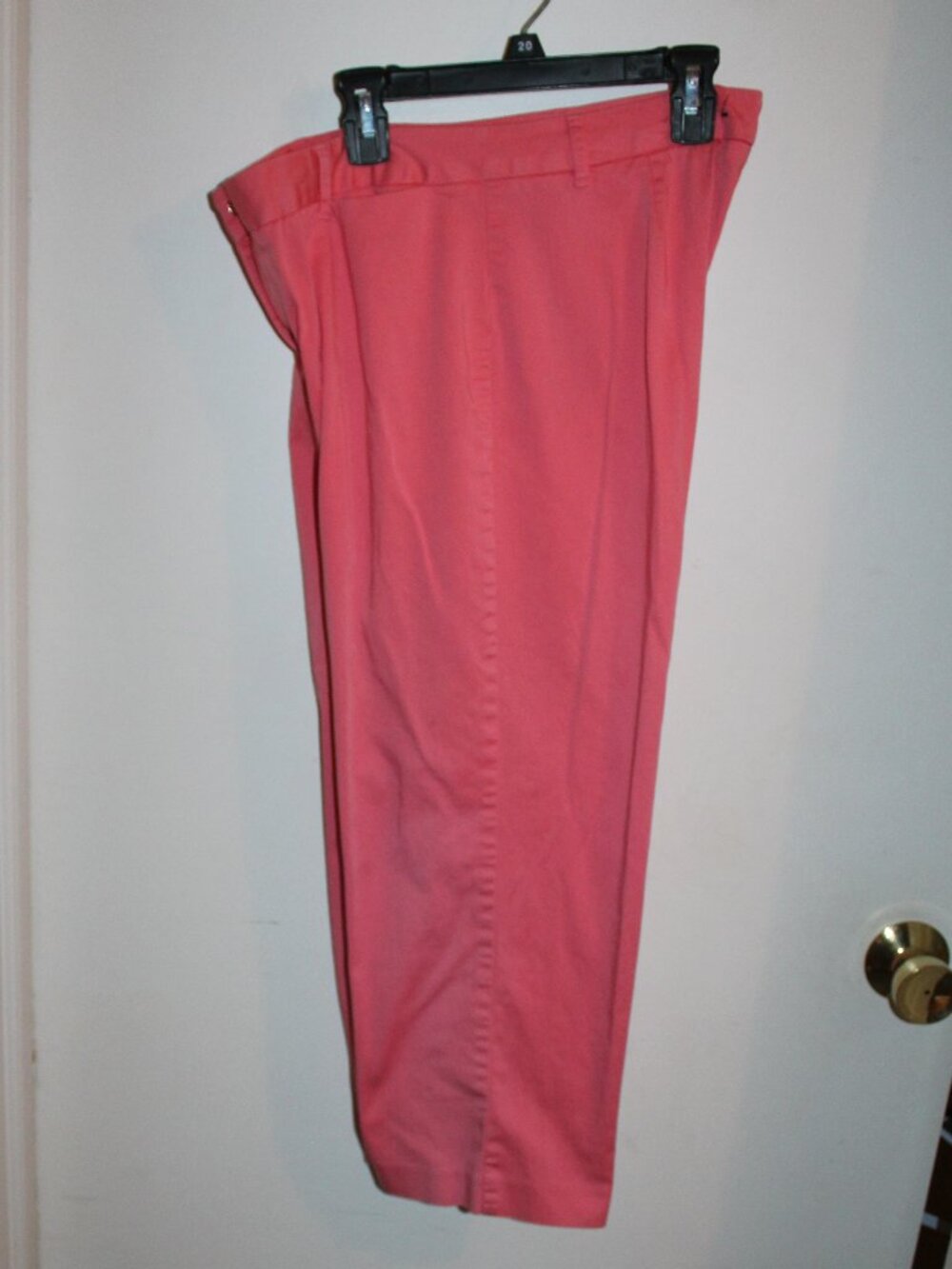 George Stretch Coral Cropped Capri Pants - Women's Size 6
